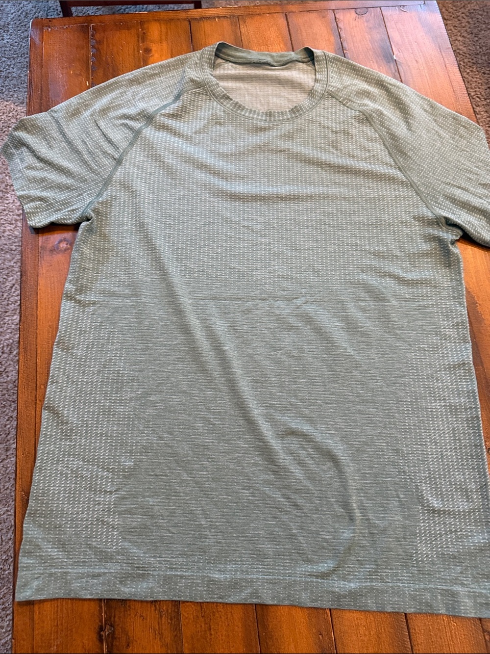 lululemon athletica Men's Short Sleeve Crew Tee — Sage Green